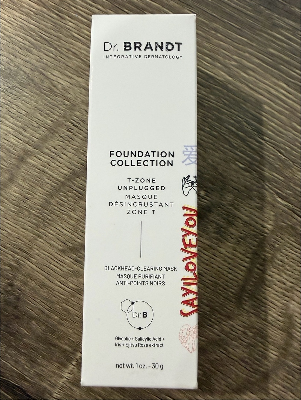 Dr. Brandt Foundation Collection T-Zone Unplugged Blackhead Clearing Mask 30 g
